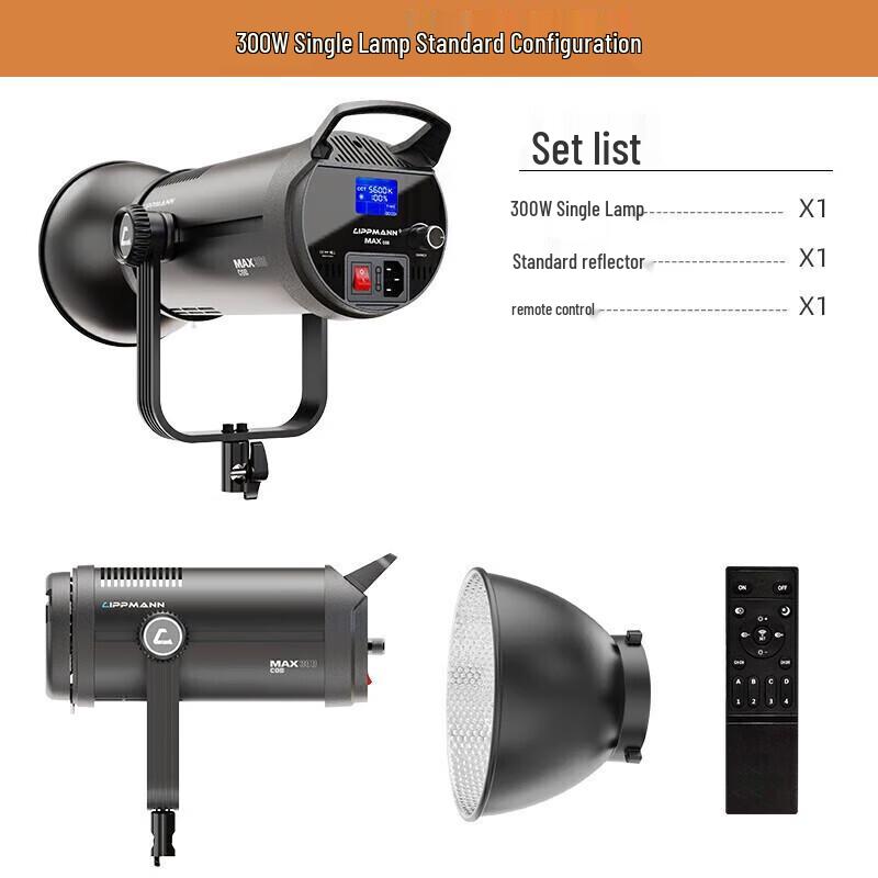 High-Power LED Fill Light for Live Streaming & Photography