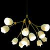 Fourchette Pendent Lamp Beautiful 12 Bowl Shades Artistic Illuminate Fixture Modern Home Sputnik Chandelier Light
