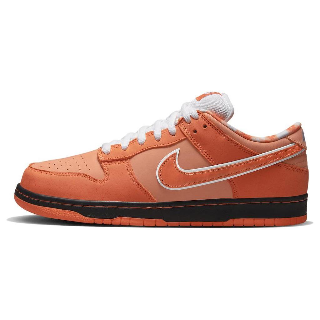 Concepts X Nike Dunk Low SB Orange Lobster Unisex Sneakers Orange-Frost Electro-Orange White FD8776-800
