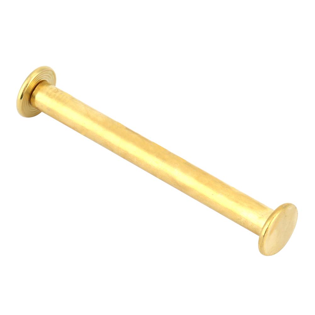 10pcs M5 Flat Head Book Album Rivets Screw Set DIY Craftmaking Rivet (M5*50)