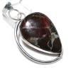Natural Boulder Opal Gemstone Handmade 925 Sterling Silver Pendant 2.17" C2f95