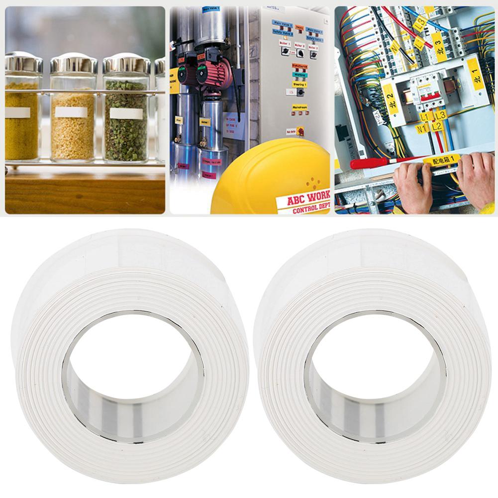 2 шт. Печатная лента для этикеток Милая лента Термобумага для этикетировщика KINGJIM/TEPRA LR5C(EQT15W)