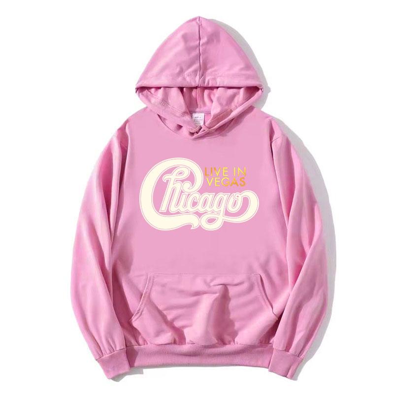 Толстовки Chicago Live in Vegas Чикаго Худи с графикой America's Band Свободные повседневные топы для женщин/мужчин Пуловеры с графическим принтом худи y2k худи с графикой