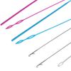 Metal Sewing Loop Kit Blue Metal Tweezers Loop Turner Tool  Flexible Drawstring Threader