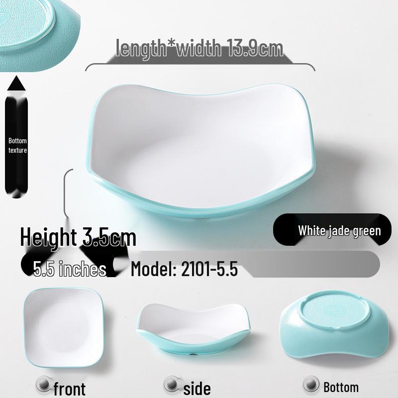 Меламиновая тарелка для закусок и соусов для KTV, ресторана - Креативное холодное блюдо, Имитация фарфора