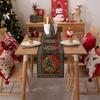 Polyester Digital Positioning Printing Christmas Wreath Table Flag Bedside Flag Placemat Table Fabric