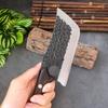 Heavy Knife Hand Forged Blade Boning Butcher Knife Cleaver Meat Chop Bone Kitchen Knives Wood Handle Chef Cooking Cutter Knife