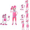 Игривый костюм для косплея Poppy Playtime Mommy для детей, идеально подходящий для Хэллоуина и карнавалов