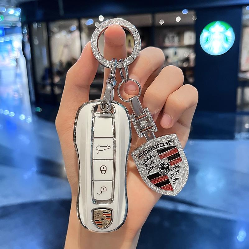 Чехол-заглушка для ключа Porsche для Cayenne, Macan, Panamera, 718/911