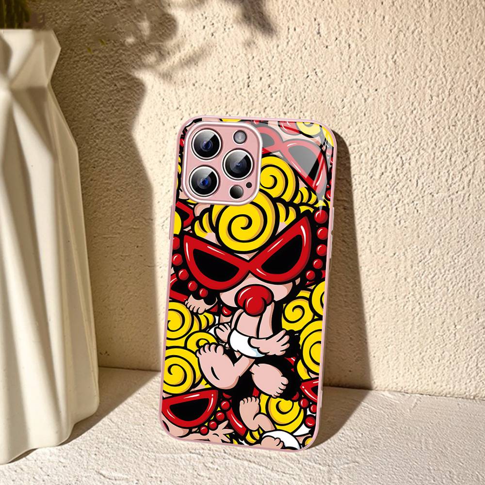 Модный H-Hysteric Мини Для IPhone 14 13 12 Мини 11 Про XS Макс X XR 14 Плюс Закаленное Стекло Чехол