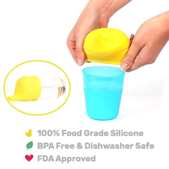 Герметичная многоразовая кружка, керамическая силиконовая стеклянная крышка для воды, чаша, крышка