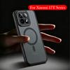 Magnetic Case For Xiaomi 17T Matte Back Cover Case for XIAOMI 17T PRO