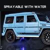 1/18 Large G800 SUV Off-road Alloy Model Car Sprayable Toy Car Diecast Vehicle Model Toy Sound Light CarBirthday Gift For Kids