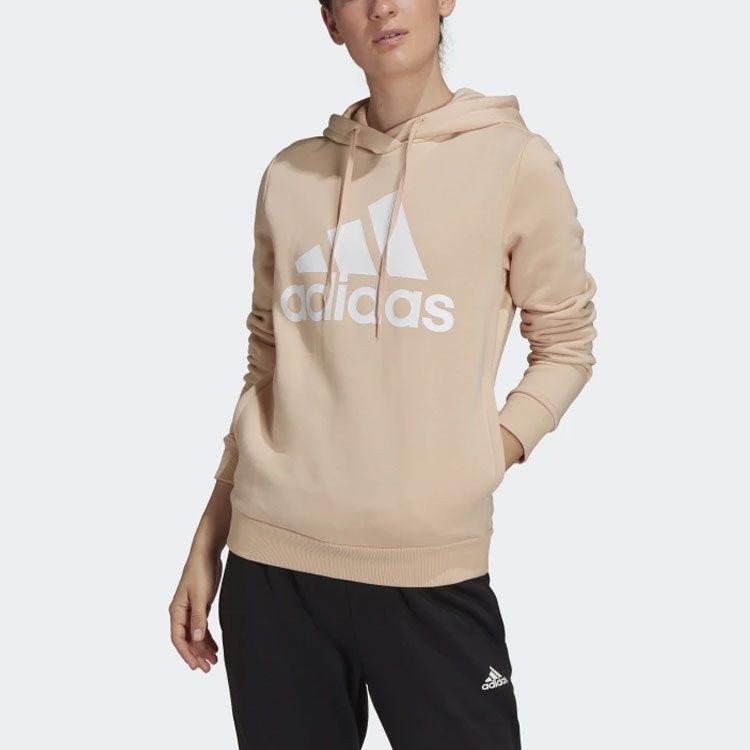 adidas Толстовки Женские Телесный С капюшоном Умеренный Обычный H07891
