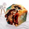 1 шт. One Piece Monkey D. Автоматический зонт Luffy с открытием/закрытием   Компактный дорожный зонт, 8 спиц, прочный, идеально подходит для женщин и мужчин    a0923165