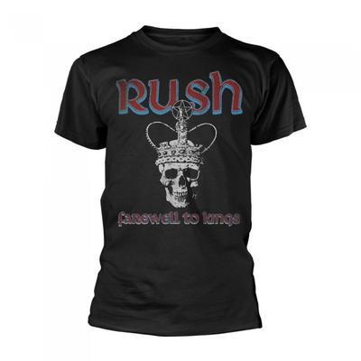 Rush Унисекс Футболка для взрослых «Прощание с королями»