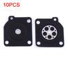 10pcs A015010 Zama Trimmer  Echo Chainsaw  Repair Kit  Diaphragm Carburetor Carb  Gasket