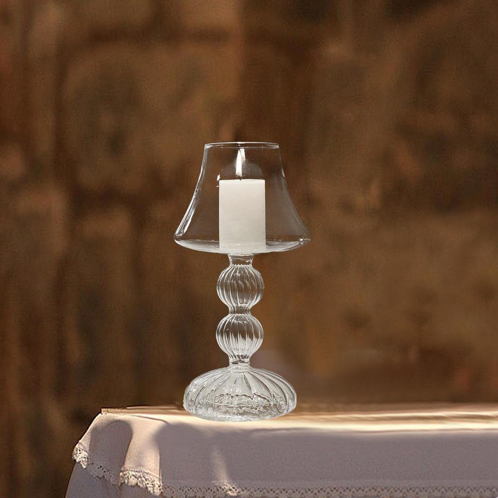 Стеклянный подсвечник палочка элегантный подсвечник канделябр для фестиваля