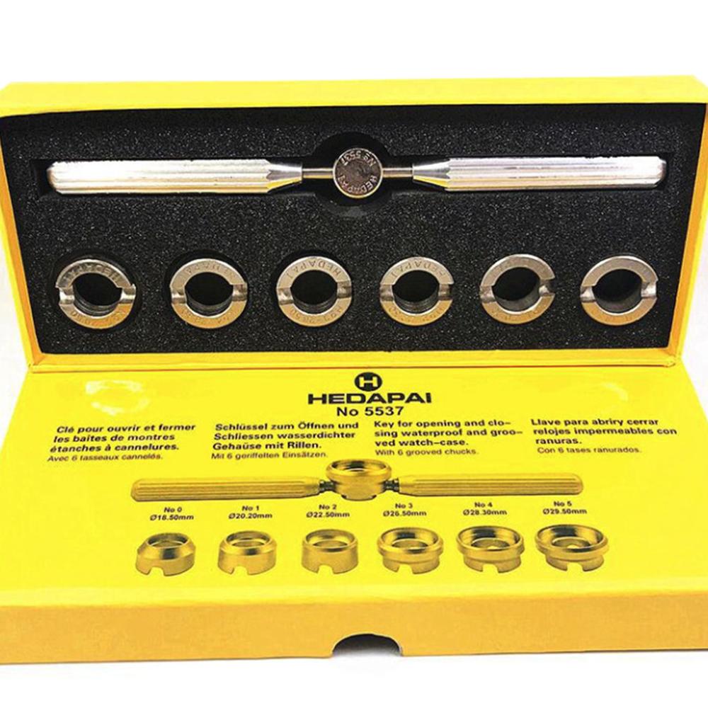 Back Case Opener Cover Remover Wrench For Rolex & Tudor Watch Repair Tool Kit