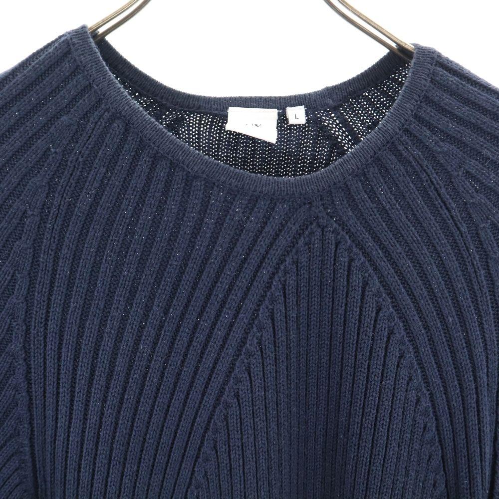 Armani Exchange 90s Old Long Sleeve Sweater L Navy System Knit Women Used