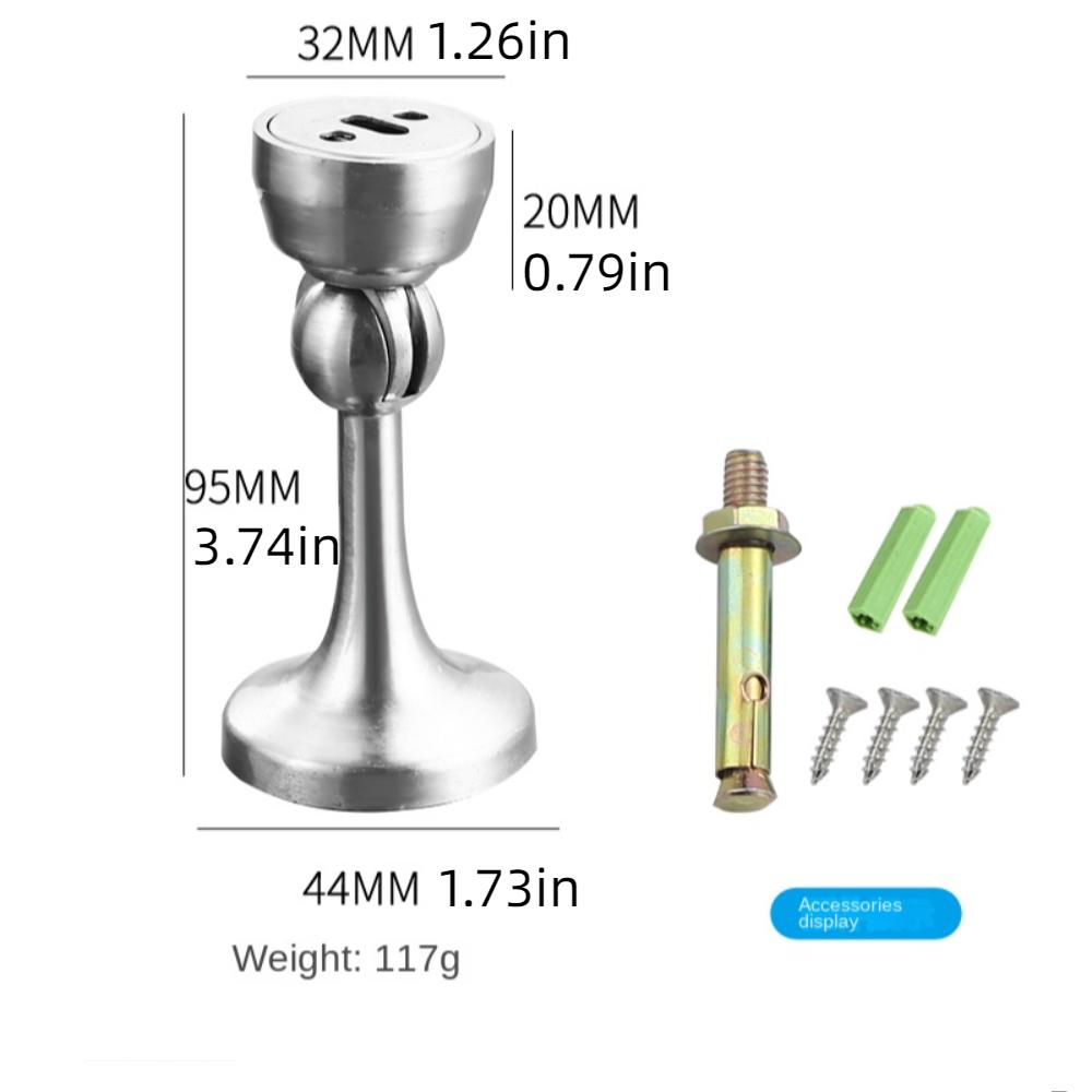 Wall-mounted Type Door Suction Easy Installation Door Stop Bumper Magnetic Door Stopper Household