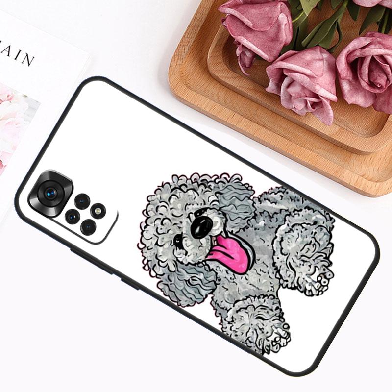 Poodle Dog Case For Xiaomi Redmi Note 14 13 12 11 9 10 Pro 9S 10S 11S 12S Redmi 14C 13C 12C 10C Cover