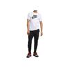 Nike Nsw Icon Futura Casual Sport Breathable Letter Print Crew Neck Short Sleeve T-Shirt Men Tops White AR5004-101