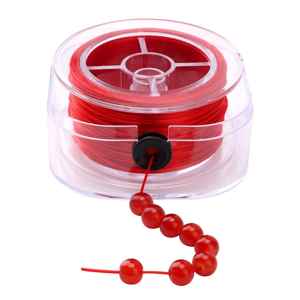 Прочная нейлоновая резиновая эластичная нить для изготовления украшений и браслетов - Разные цвета, 50-100 метров