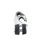 Flat Winch Shackle Recovery Hook 30,000LB Mount Assembly Tow Haul ATV UTV w/Iron Pin & Rubber Guard Universal Fit