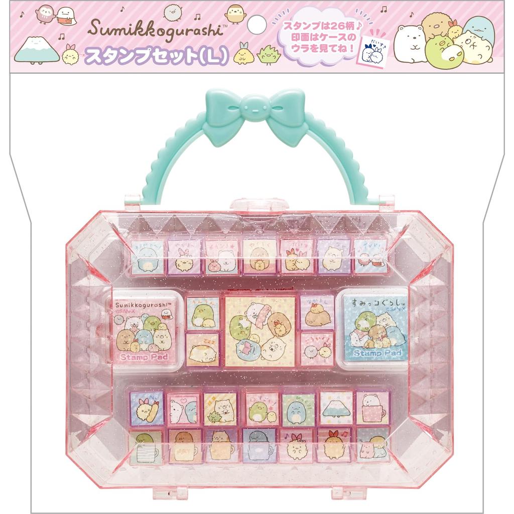 Набор штампов Sumikko Gurashi Розовый FT75202 В165 x Ш160 x Г45мм San-X (L)