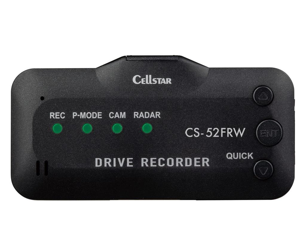 CELLSTAR Drive Recorder 2 Front and Rear Cameras 2 Million Million Pixels FullHD HDR STARVIS with microSD Parking Monitoring Function Safe Driving