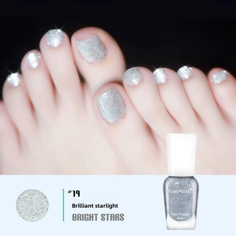 Летний маникюр, без выпечки, стойкий и быстросохнущий, на водной основе, без запаха, рвущийся, прозрачный как лед нюдовый лак для ногтей