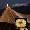 Length 8 Meters 1pc Outdoor Camping Lantern, Decorative LED Light, Portable Tent Light