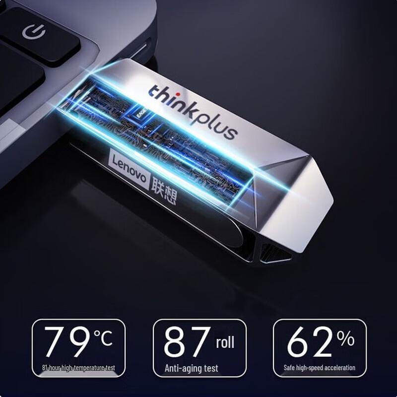 Lenovo thinkplus USB 3.0 High-Speed Metal Flash Drive