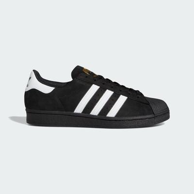 Кроссовки SUPERSTAR ADV Core Black ORIGINALS Unisex FV0321 Core Black/Обувь White/Золотой металлик