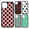 Цветной чехол для телефона в горошек, силиконовый чехол из ПК + ТПУ для iPhone 11 12 13 Pro Max 8 7 6 Plus X SE XR Hard Fundas