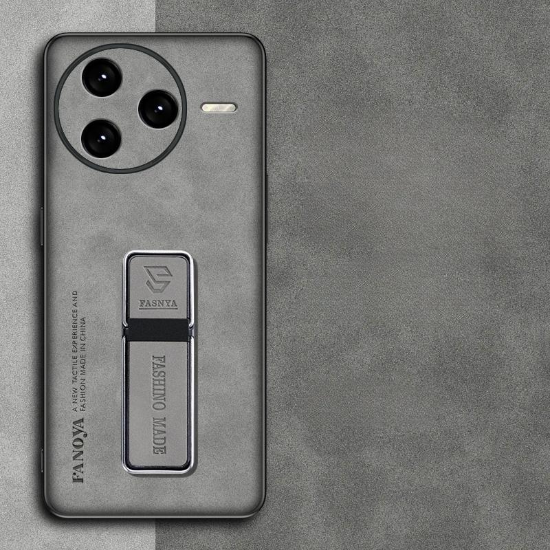 Чехол для Poco F7 Ultra Чехол Матовый противоударный PU кожаный подставка магнитный держатель чехол для POCO F7 Pro X7 X6 F6 Pro F7Ultra бампер