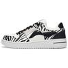 Li Ning Tian Ji Casual Reflective Slip Resistant Durable Low Top Skate Shoes Men Skate Shoes White Black AGCT375-4