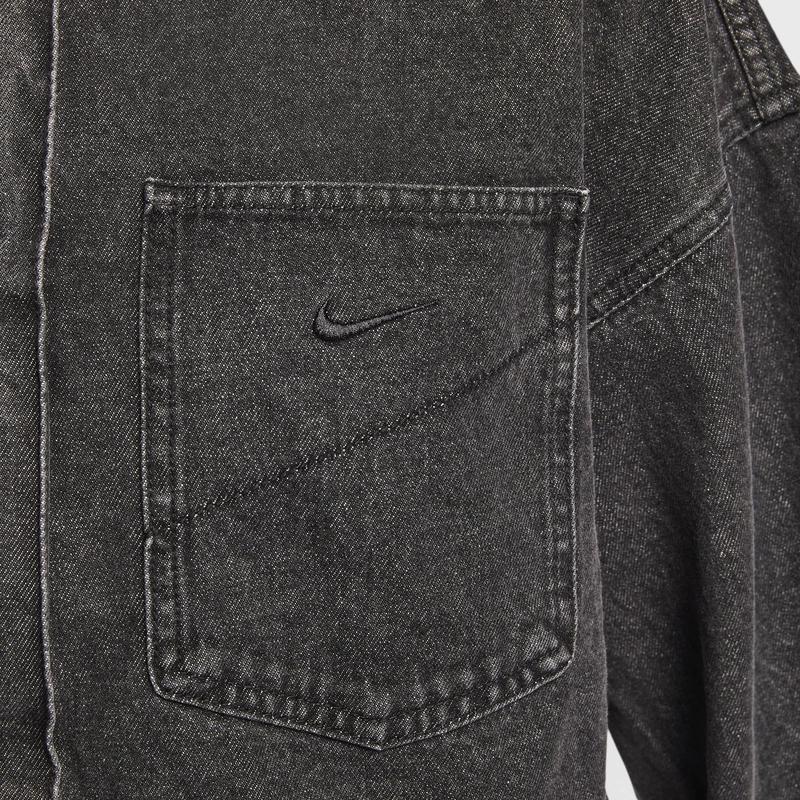 Nike Джинсовая куртка женская черная HV1815-010