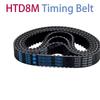 HTD8M Rubber Timing Belt Width15-50mm Length 8M2936 2960 2984 2992 3000 3008 3016 3024 3040 3048 3064 3072 3080 3088 3096~3504mm