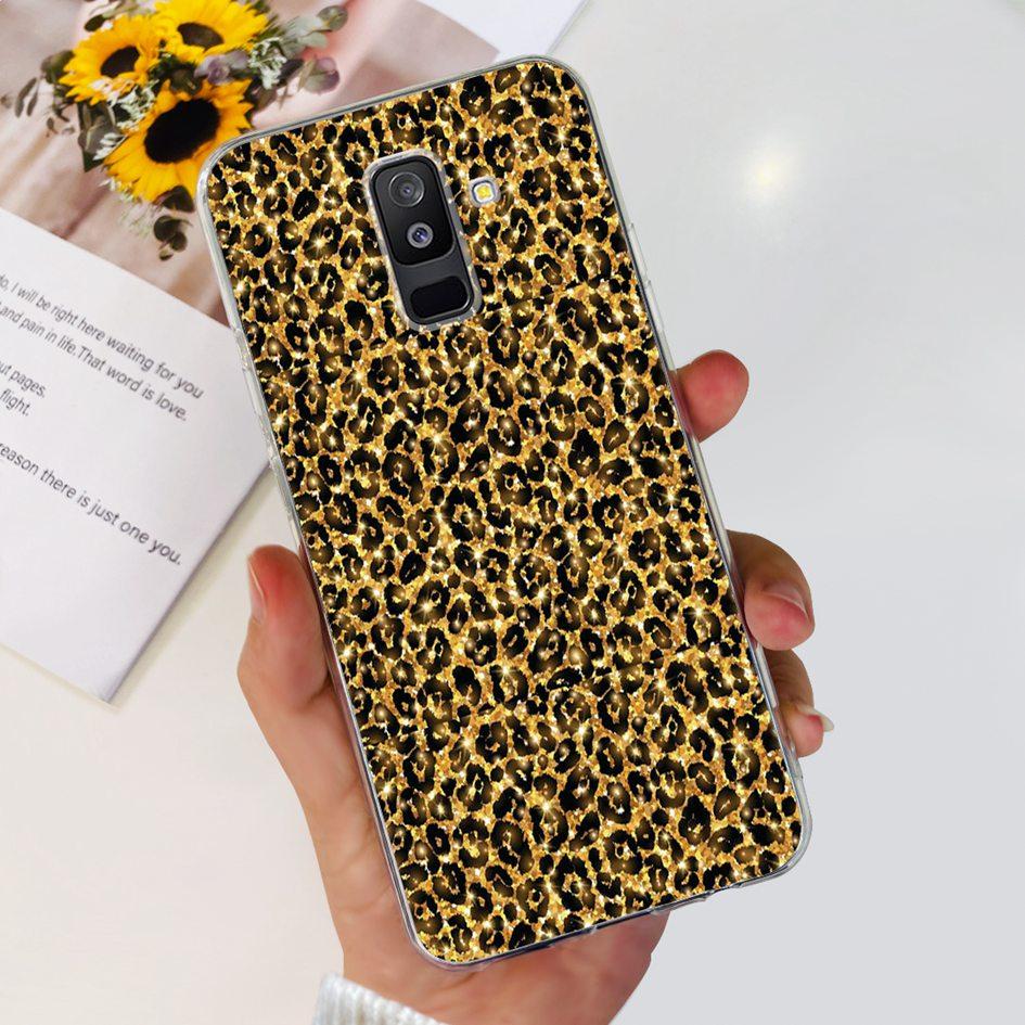 For Samsung A6 Plus 2018 Case SM-A605F New Fashion Butterfly Marble Soft Silicone Funda For Samsung Galaxy A6 A6+ SM-A600F Cover