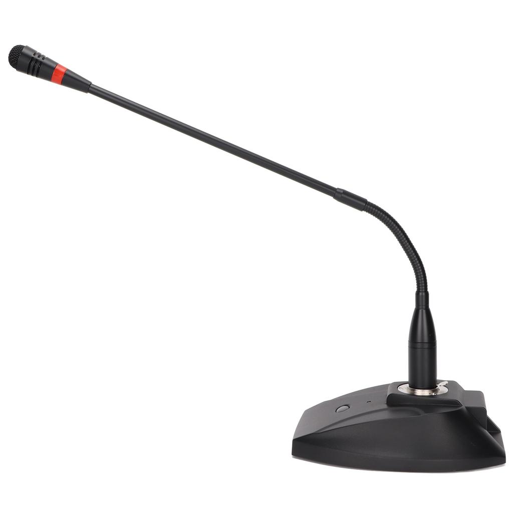 Проводной микрофон с гусиной шеей, настольный микрофон с разъемом XLR и кабелем 6,35 мм для конференц-выступлений