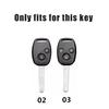 bzsh4 Leather Zinc Alloy Car Key Case Cover Shell For Honda CR-V Civic Insight Fit SRV FRV Chord 7 Jazz Gr8 150 R Motorcycle Accessory