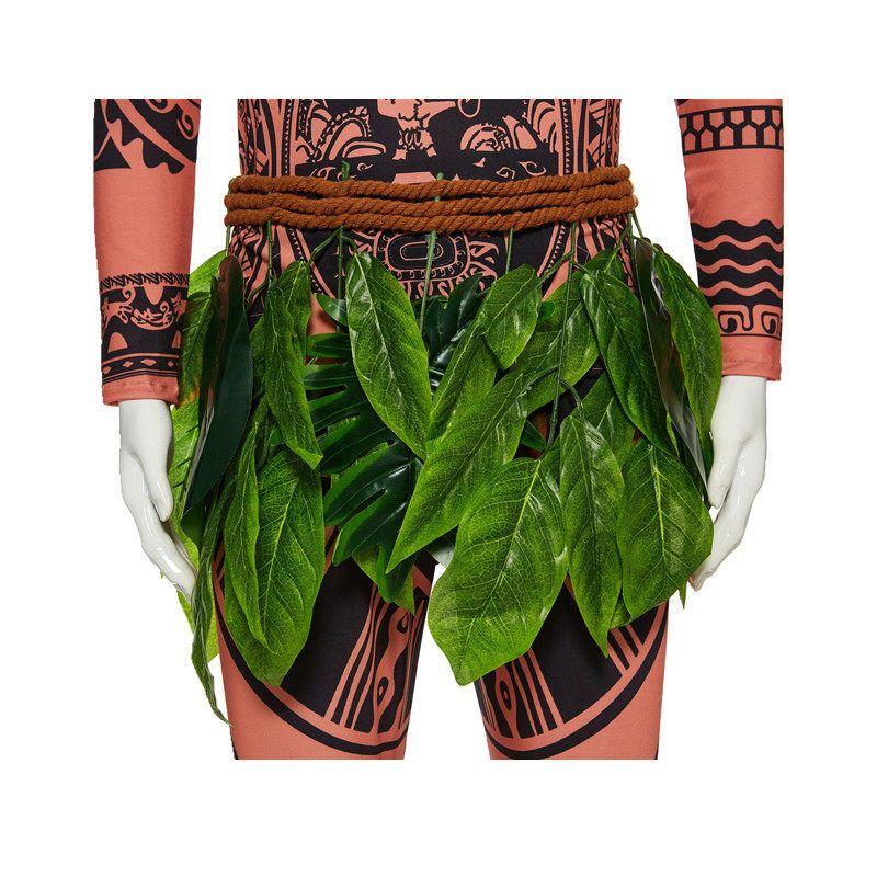 Moana Cosplay Maui Costume Halloween Anime Adult Outfit