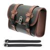 Motorcycle Side Bag Touring Tool Holder with Lock (Brown)