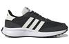 adidas Женские Run 70s 'Черный Белый' Женские GW5609