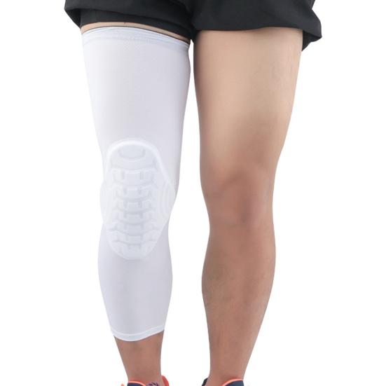 Спортивный наколенник, дышащий баскетбольный наколенник, сотовый защитный бампер, бандаж, защитный наколенник