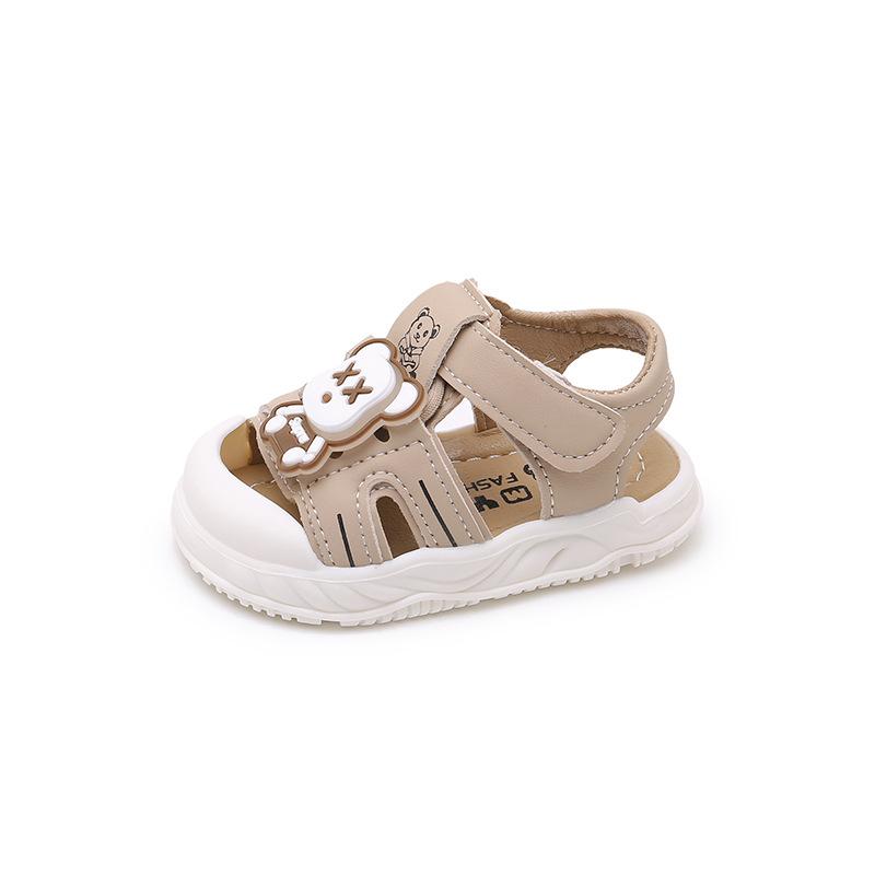 Soft-soled Baby Sandals Summer Breathable Baby Toddler Shoes Non-slip Bag Head Sandals Children Anti-kick Casual Sandals