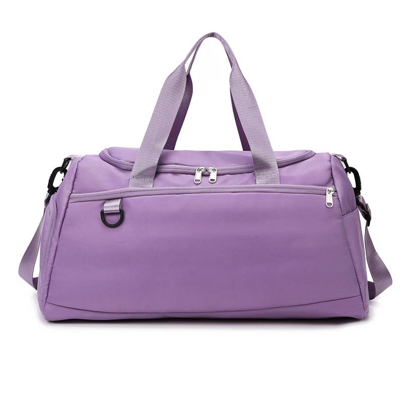 Stylish Large-Capacity Waterproof Gym & Travel Crossbody Bag with Wet/Dry Compartments