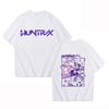 Summer New KPop Demon Hunters Huntrix Graphic Print T-shirt For Men Short Sleeve Tees Casual Streetwear Oversized Unisex Tops
